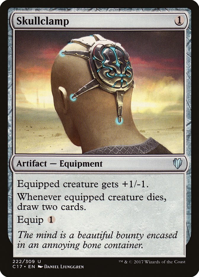 Skullclamp [Commander 2017] - Magic: The Gathering - Card Brawlers | Quebec | Canada |