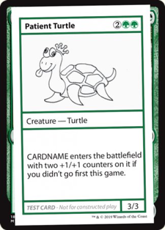 Patient Turtle (2021 Edition) [Mystery Booster Playtest Cards] - Magic: The Gathering - Card Brawlers | Quebec | Canada |