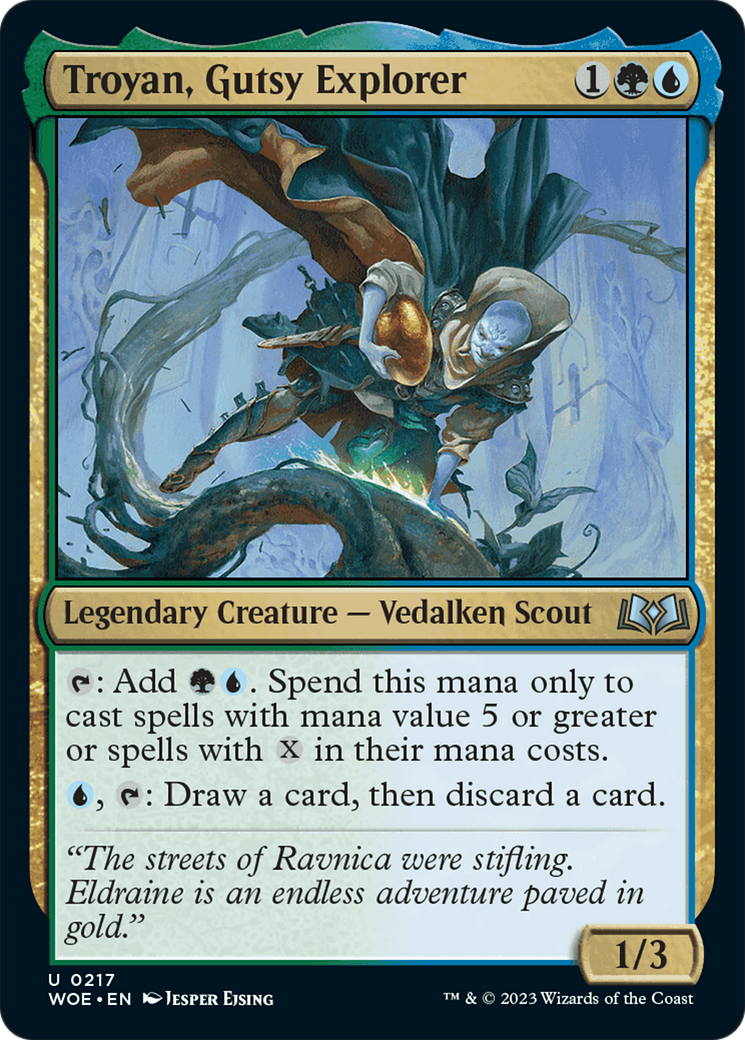 Troyan, Gutsy Explorer [Wilds of Eldraine] - Magic: The Gathering - Card Brawlers | Quebec | Canada |