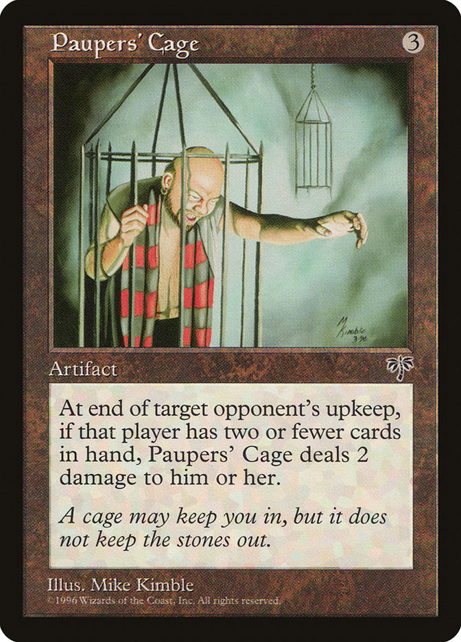 Paupers' Cage [Mirage] - Magic: The Gathering - Card Brawlers | Quebec | Canada |
