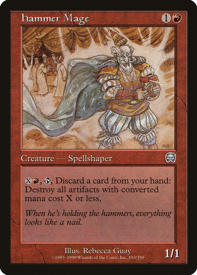 Hammer Mage [Mercadian Masques] - Magic: The Gathering - Card Brawlers | Quebec | Canada |