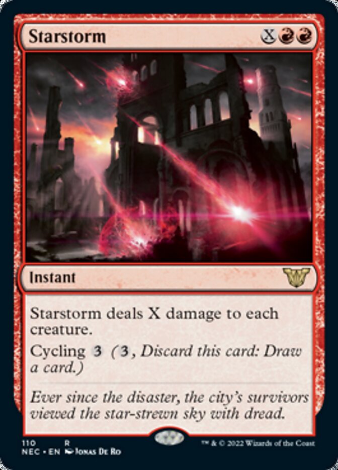 Starstorm [Kamigawa: Neon Dynasty Commander] - Magic: The Gathering - Card Brawlers | Quebec | Canada |