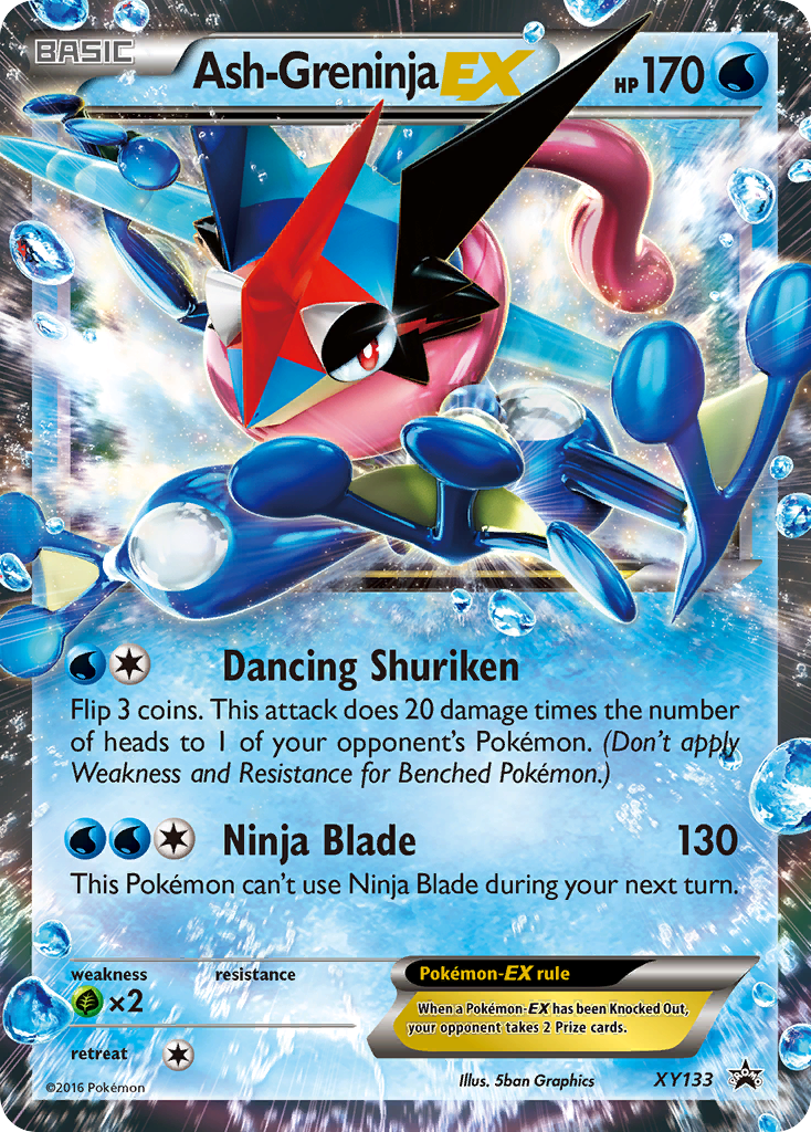 Ash-Greninja EX (XY133) [XY: Black Star Promos] - Pokémon - Card Brawlers | Quebec | Canada |