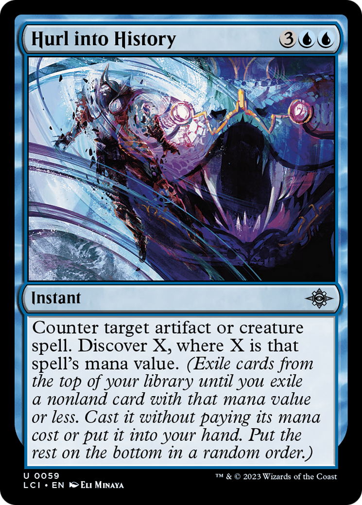 Hurl into History [The Lost Caverns of Ixalan] - Magic: The Gathering - Card Brawlers | Quebec | Canada |