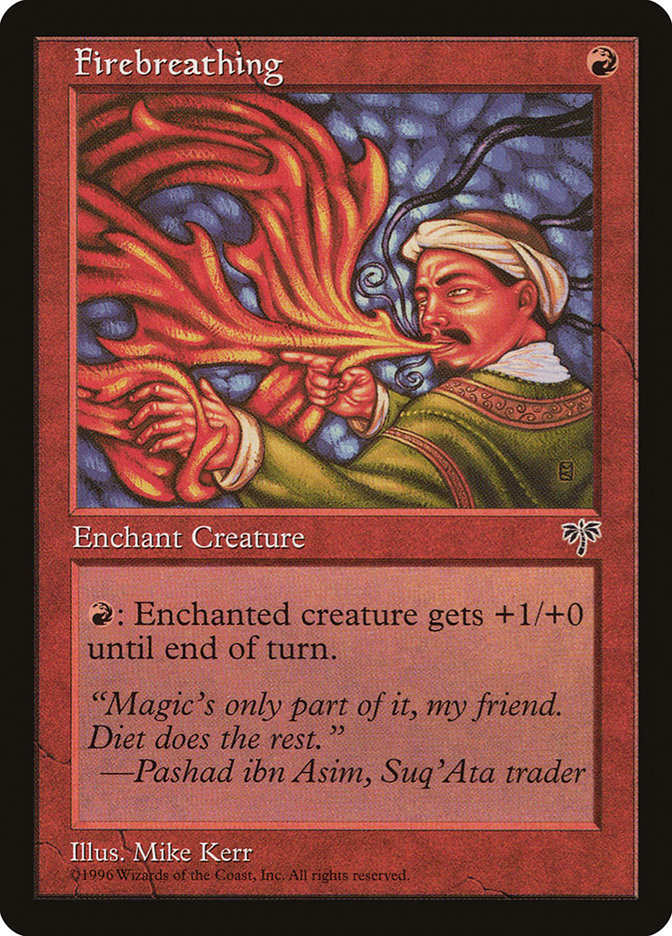 Firebreathing [Mirage] - Magic: The Gathering - Card Brawlers | Quebec | Canada |