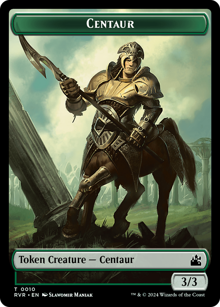 Centaur Token [Ravnica Remastered Tokens] - Magic: The Gathering - Card Brawlers | Quebec | Canada |