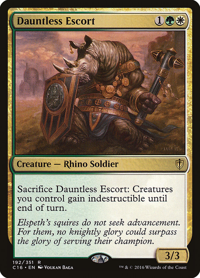 Dauntless Escort [Commander 2016] - Magic: The Gathering - Card Brawlers | Quebec | Canada |
