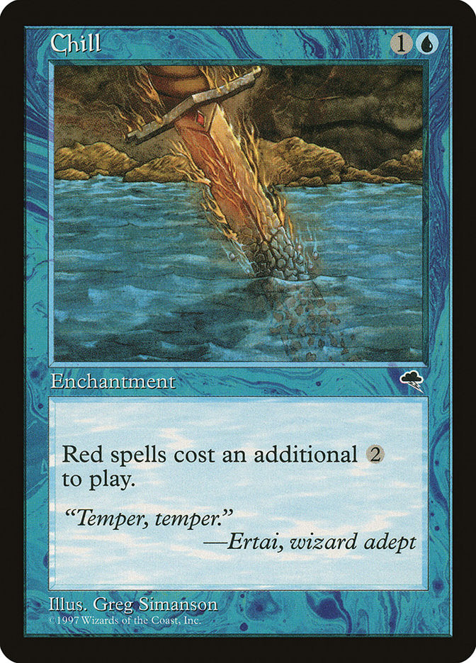 Chill [Tempest] - Magic: The Gathering - Card Brawlers | Quebec | Canada |