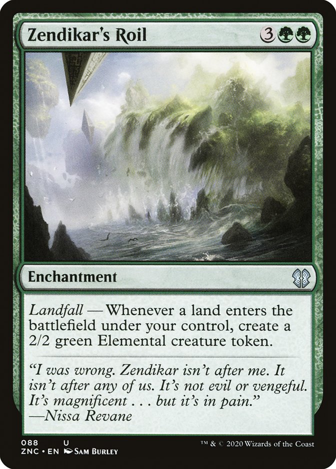 Zendikar's Roil [Zendikar Rising Commander] - Magic: The Gathering - Card Brawlers | Quebec | Canada |