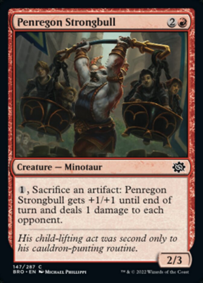 Penregon Strongbull [The Brothers' War] - Magic: The Gathering - Card Brawlers | Quebec | Canada |