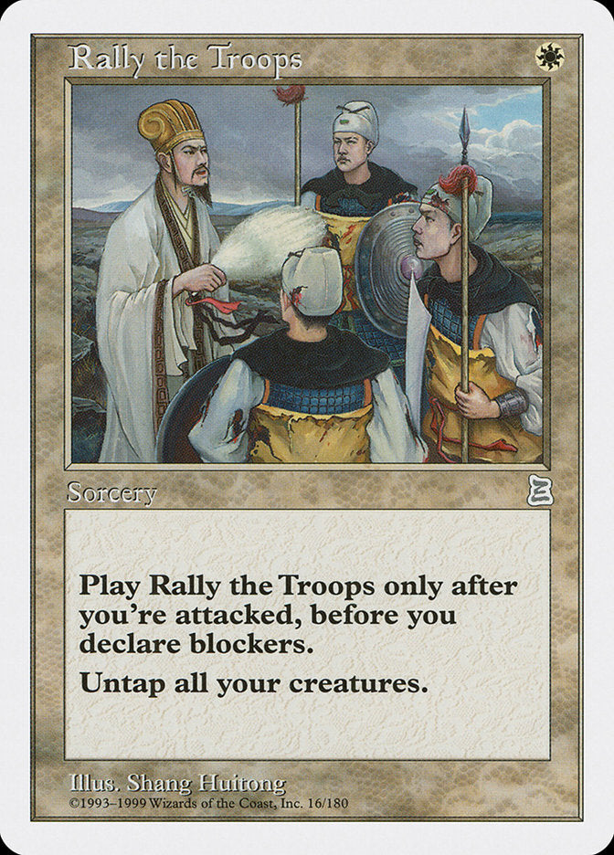 Rally the Troops [Portal Three Kingdoms] - Magic: The Gathering - Card Brawlers | Quebec | Canada |