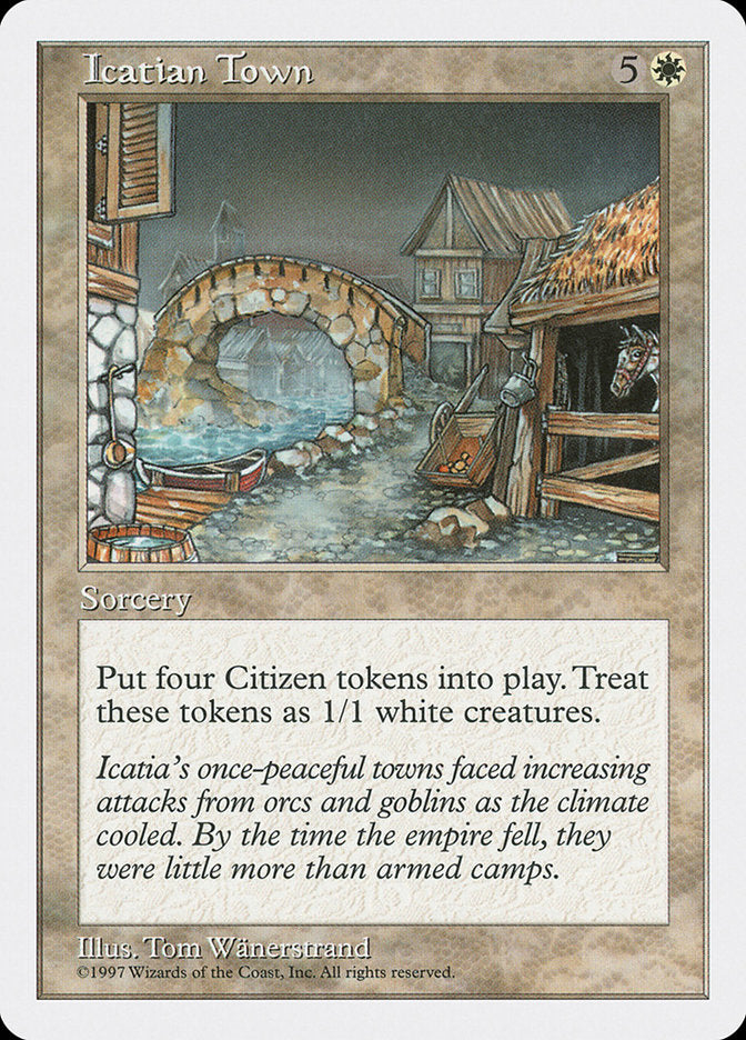 Icatian Town [Fifth Edition] - Magic: The Gathering - Card Brawlers | Quebec | Canada |