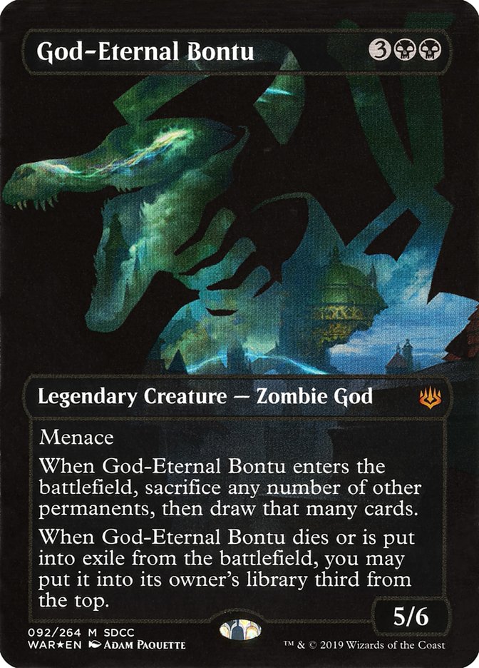 God-Eternal Bontu [San Diego Comic-Con 2019] - Magic: The Gathering - Card Brawlers | Quebec | Canada |
