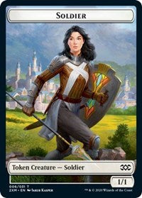 Soldier // Squirrel Double-Sided Token [Double Masters Tokens] - Magic: The Gathering - Card Brawlers | Quebec | Canada |