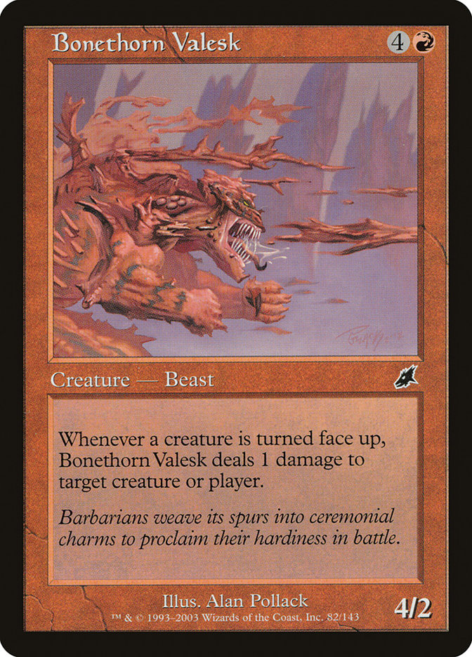 Bonethorn Valesk [Scourge] - Magic: The Gathering - Card Brawlers | Quebec | Canada |