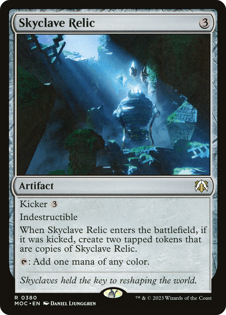 Skyclave Relic [March of the Machine Commander] - Magic: The Gathering - Card Brawlers | Quebec | Canada |