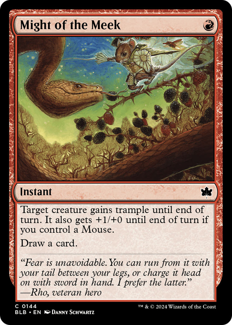 Might of the Meek [Bloomburrow] - Magic: The Gathering - Card Brawlers | Quebec | Canada |