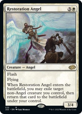 Restoration Angel [Jumpstart 2022] - Magic: The Gathering - Card Brawlers | Quebec | Canada |