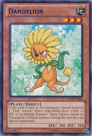 Dandylion (Blue) [DL18-EN005] Rare - Yu-Gi-Oh! - Card Brawlers | Quebec | Canada |