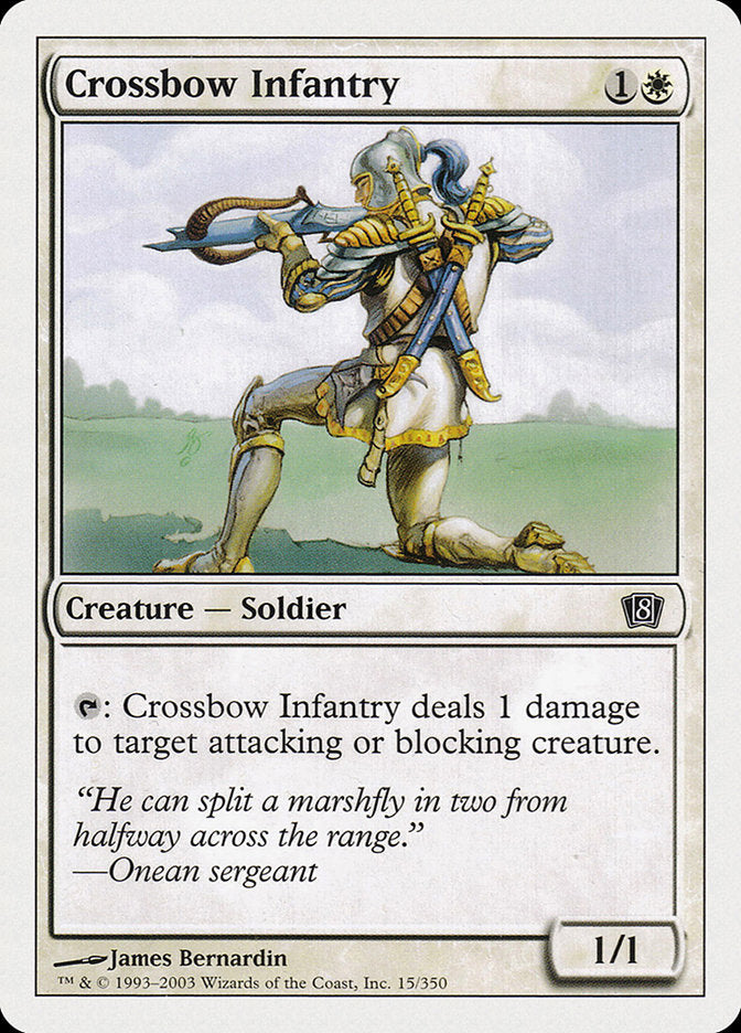 Crossbow Infantry [Eighth Edition] - Magic: The Gathering - Card Brawlers | Quebec | Canada |