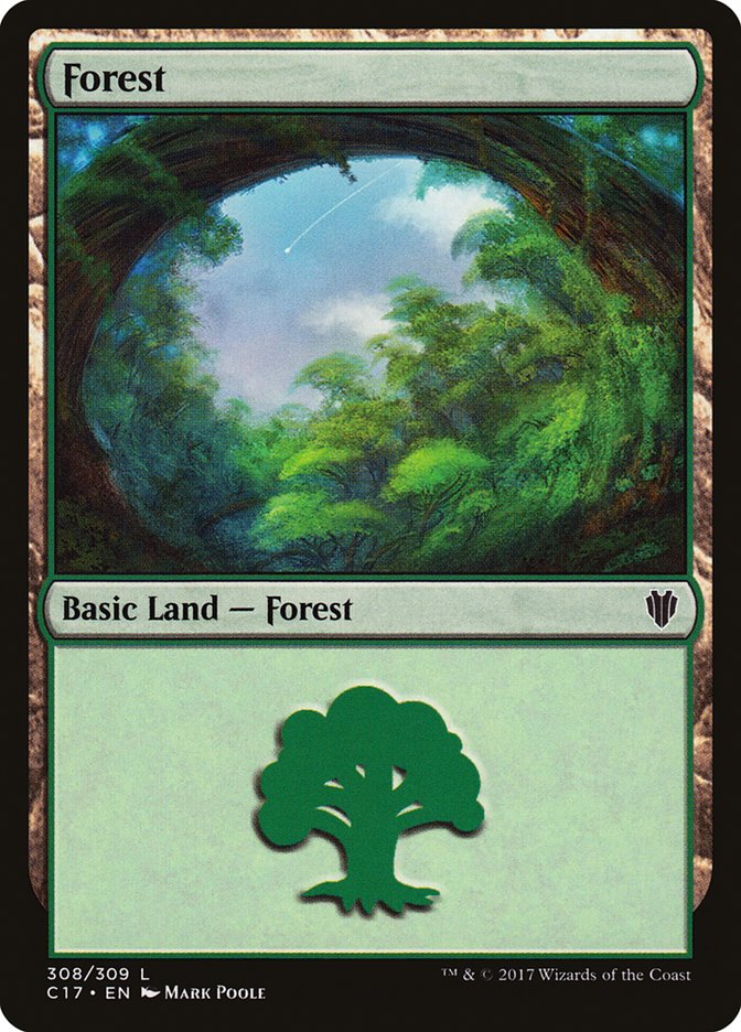 Forest (308) [Commander 2017] - Magic: The Gathering - Card Brawlers | Quebec | Canada |