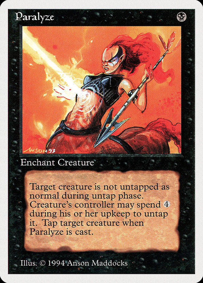 Paralyze [Summer Magic / Edgar] - Magic: The Gathering - Card Brawlers | Quebec | Canada |