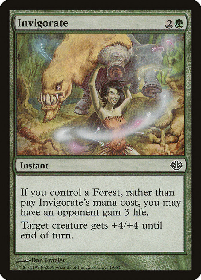 Invigorate [Duel Decks: Garruk vs. Liliana] - Magic: The Gathering - Card Brawlers | Quebec | Canada |