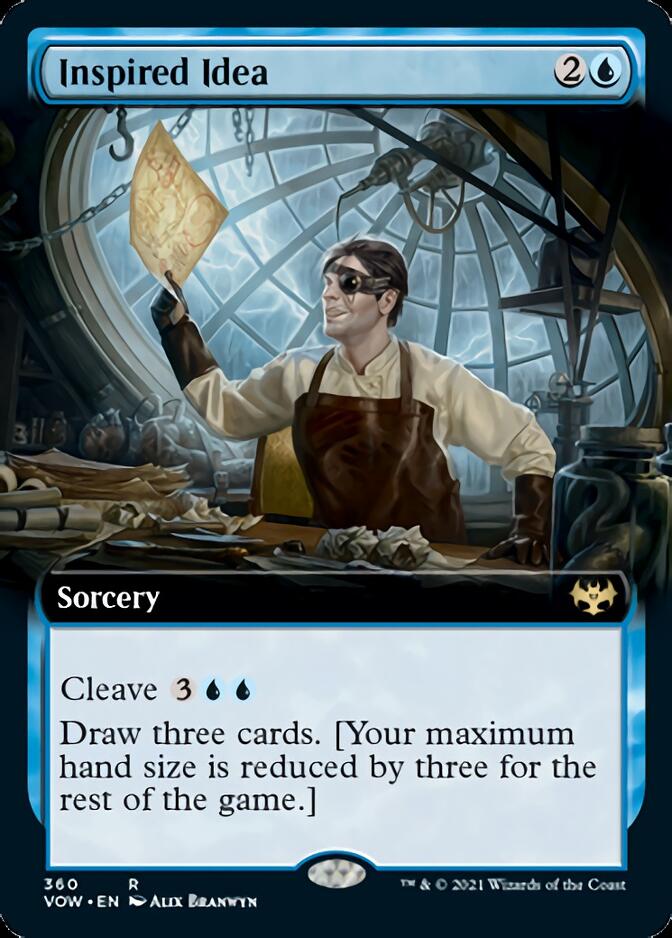 Inspired Idea (Extended Art) [Innistrad: Crimson Vow] - Magic: The Gathering - Card Brawlers | Quebec | Canada |