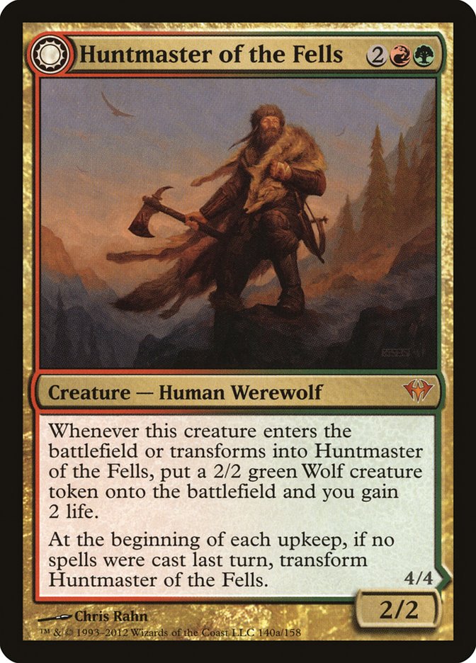 Huntmaster of the Fells // Ravager of the Fells [Dark Ascension] - Magic: The Gathering - Card Brawlers | Quebec | Canada |