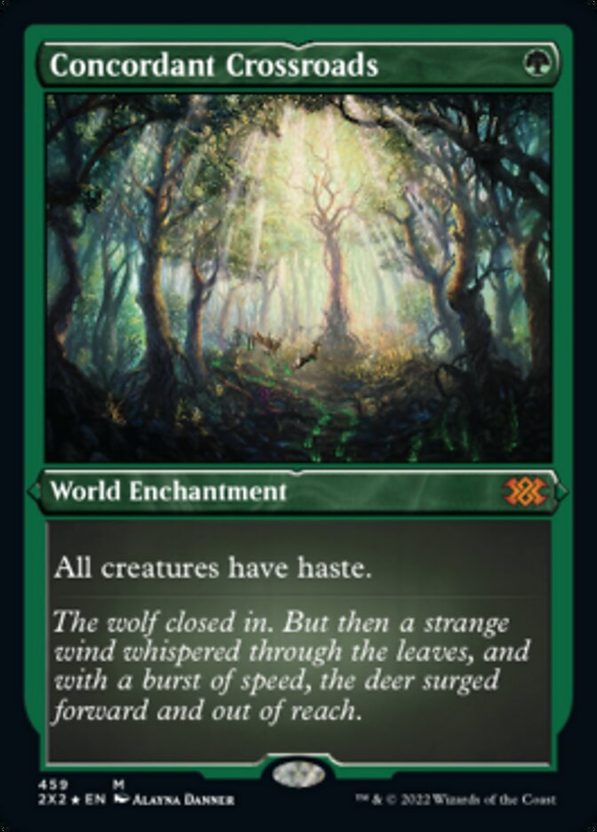 Concordant Crossroads (Foil Etched) [Double Masters 2022] - Magic: The Gathering - Card Brawlers | Quebec | Canada |