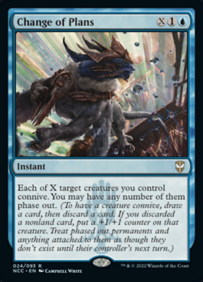 Change of Plans [Streets of New Capenna Commander] - Magic: The Gathering - Card Brawlers | Quebec | Canada |