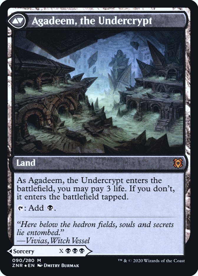 Agadeem's Awakening // Agadeem, the Undercrypt [Zendikar Rising Prerelease Promos] - Magic: The Gathering - Card Brawlers | Quebec | Canada |