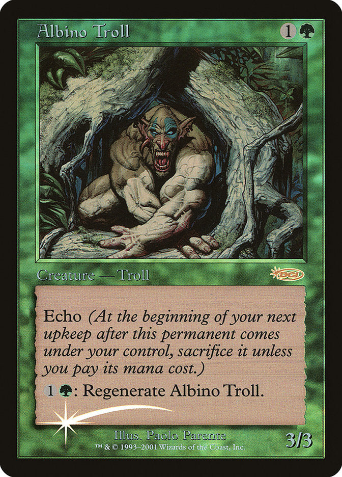 Albino Troll [Friday Night Magic 2002] - Magic: The Gathering - Card Brawlers | Quebec | Canada |