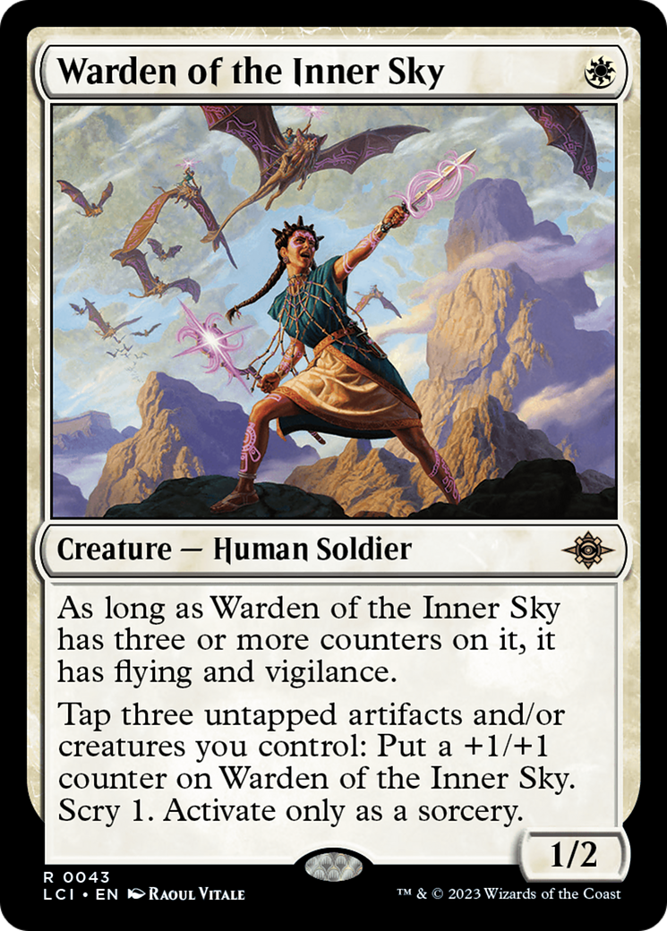 Warden of the Inner Sky [The Lost Caverns of Ixalan] - Magic: The Gathering - Card Brawlers | Quebec | Canada |