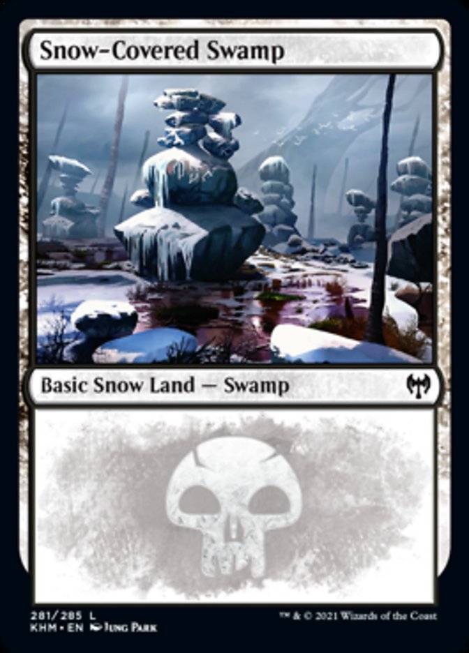 Snow-Covered Swamp (281) [Kaldheim] - Magic: The Gathering - Card Brawlers | Quebec | Canada |