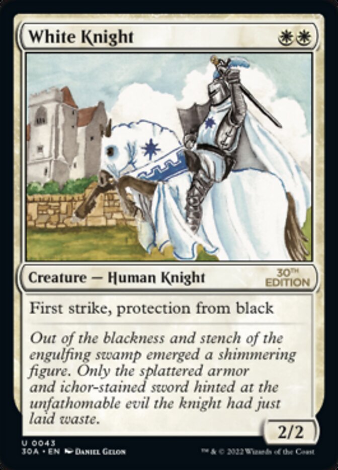 White Knight [30th Anniversary Edition] - Magic: The Gathering - Card Brawlers | Quebec | Canada |
