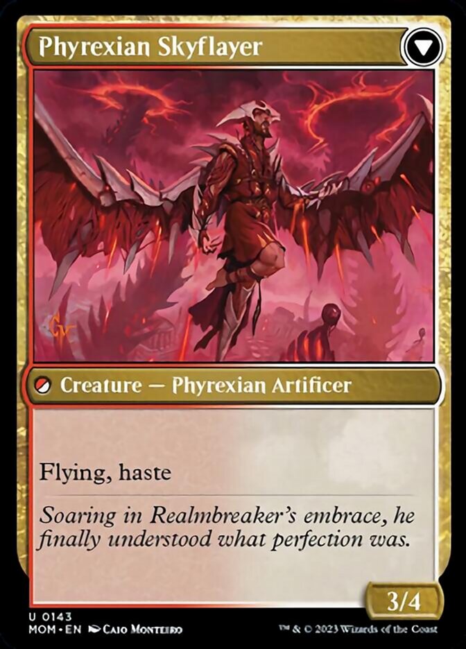 Harried Artisan // Phyrexian Skyflayer [March of the Machine] - Magic: The Gathering - Card Brawlers | Quebec | Canada |