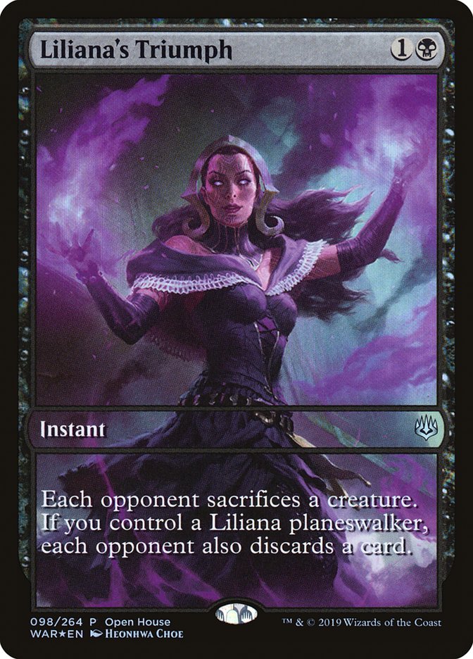 Liliana's Triumph (Open House) [War of the Spark Promos] - Magic: The Gathering - Card Brawlers | Quebec | Canada |