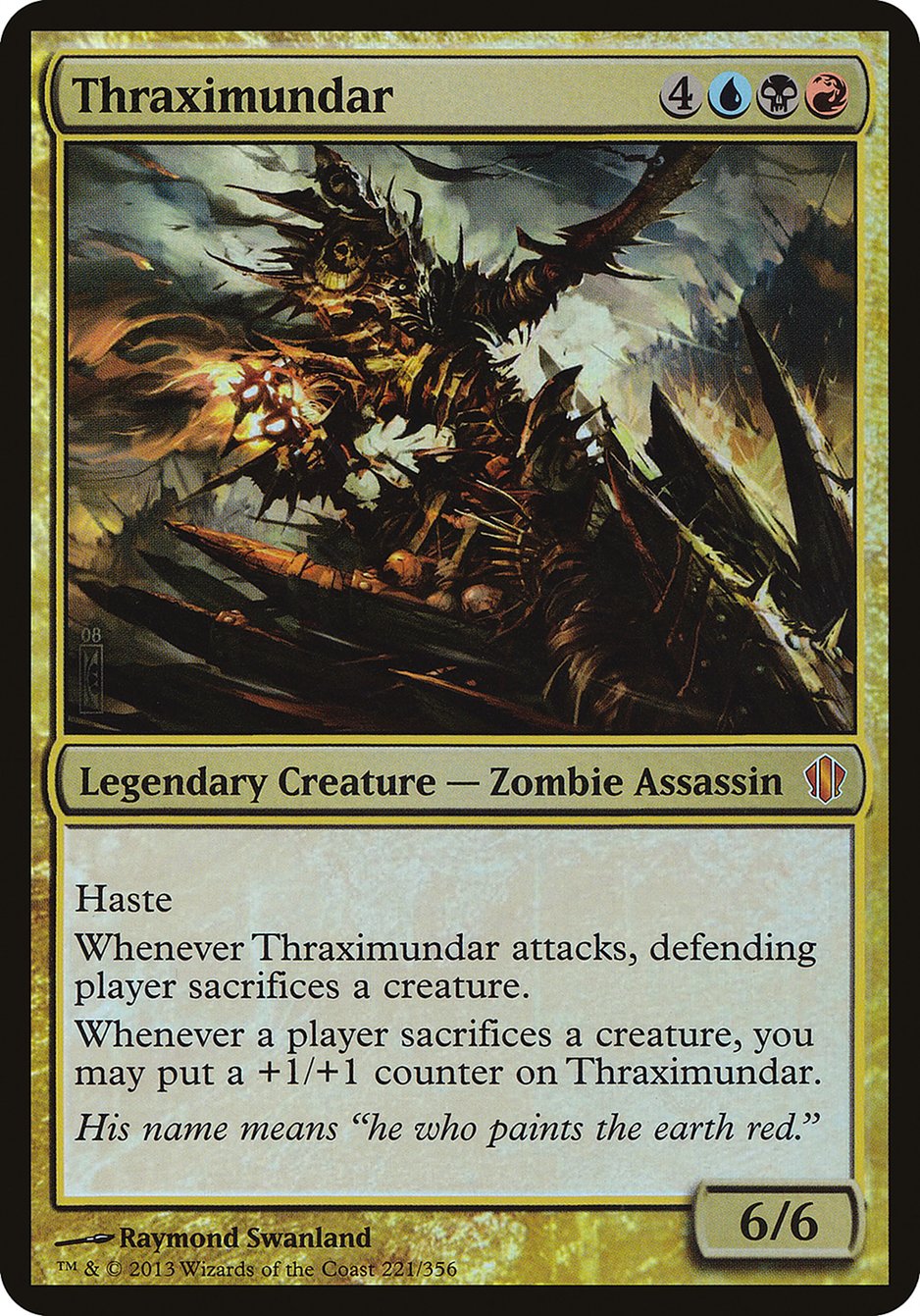 Thraximundar (Oversized) [Commander 2013 Oversized] - Magic: The Gathering - Card Brawlers | Quebec | Canada |
