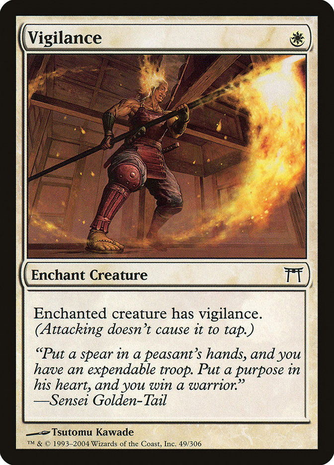 Vigilance [Champions of Kamigawa] - Magic: The Gathering - Card Brawlers | Quebec | Canada |