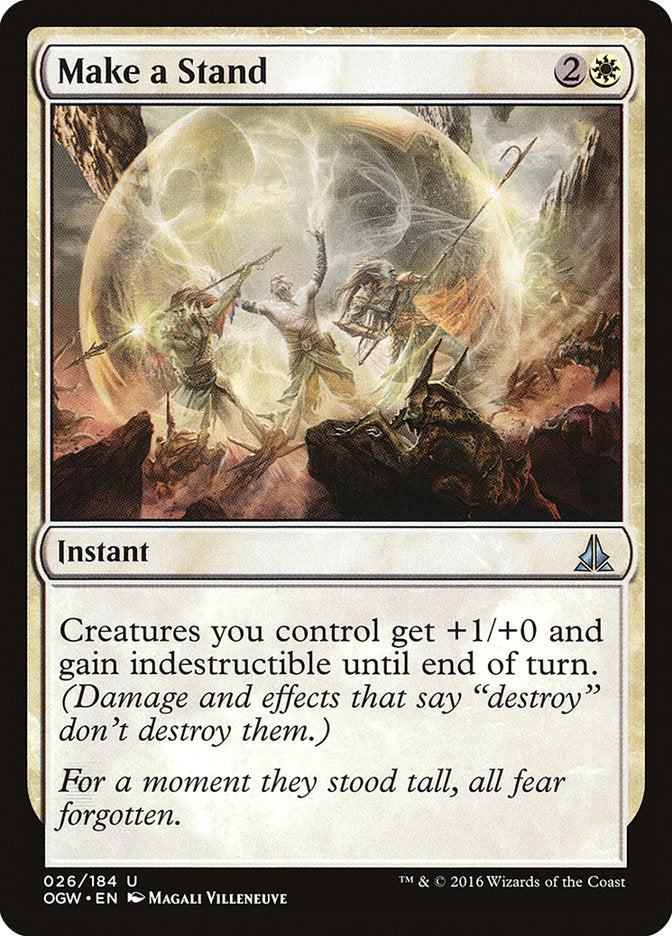 Make a Stand [Oath of the Gatewatch] - Magic: The Gathering - Card Brawlers | Quebec | Canada |