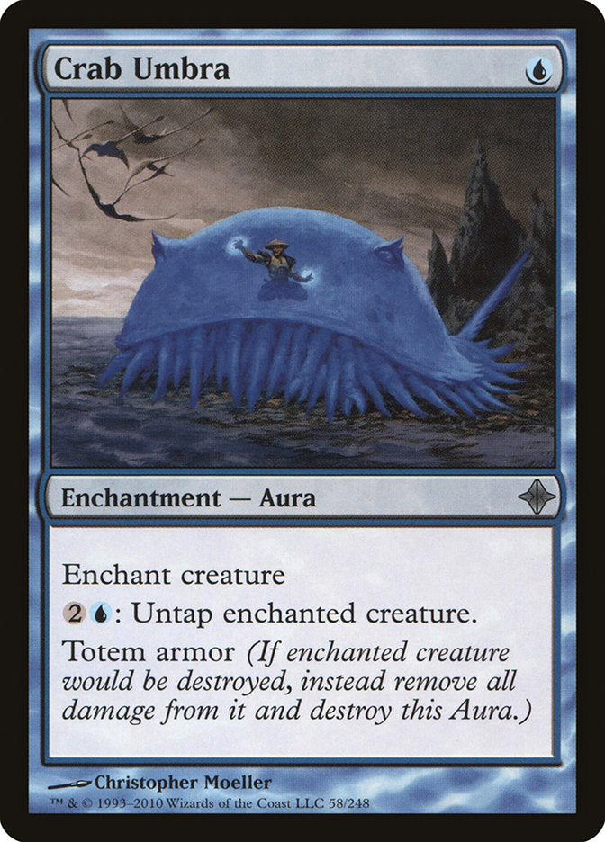 Crab Umbra [Rise of the Eldrazi] - Magic: The Gathering - Card Brawlers | Quebec | Canada |