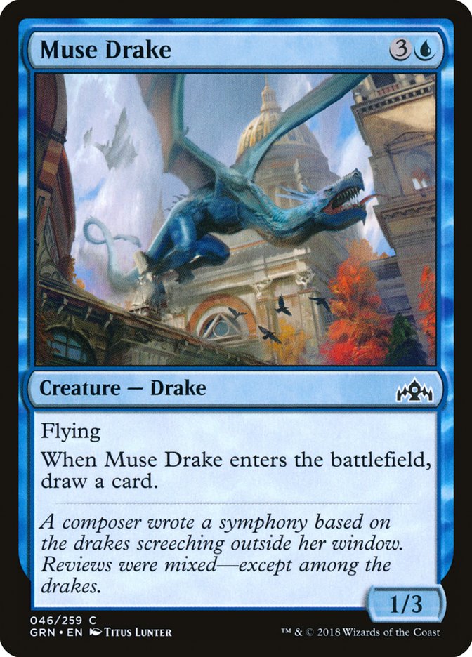 Muse Drake [Guilds of Ravnica] - Magic: The Gathering - Card Brawlers | Quebec | Canada |