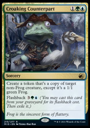 Croaking Counterpart (Promo Pack) [Innistrad: Midnight Hunt Promos] - Magic: The Gathering - Card Brawlers | Quebec | Canada |