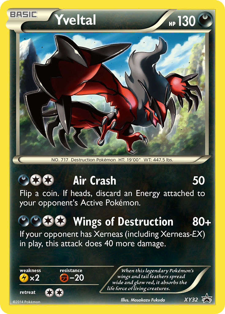 Yveltal (XY32) [XY: Black Star Promos] - Pokémon - Card Brawlers | Quebec | Canada |