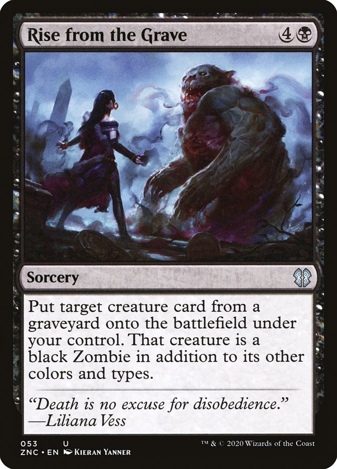 Rise from the Grave [Zendikar Rising Commander] - Magic: The Gathering - Card Brawlers | Quebec | Canada |