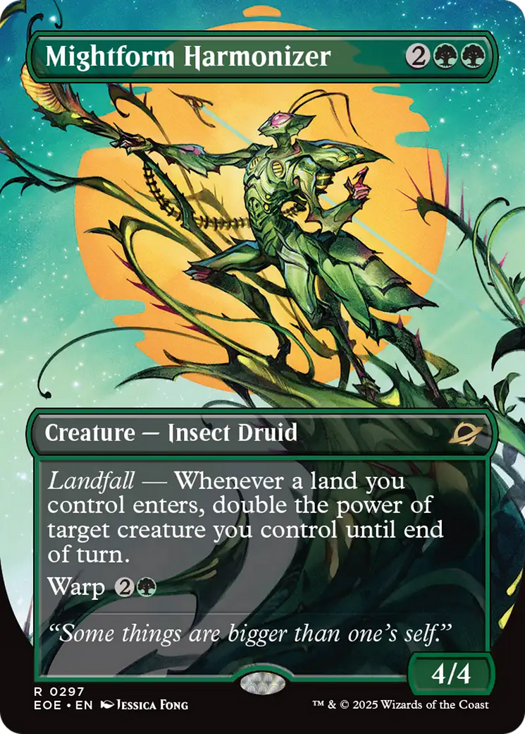 Mightform Harmonizer (Borderless) [Edge of Eternities] - Magic: The Gathering - Card Brawlers | Quebec | Canada |