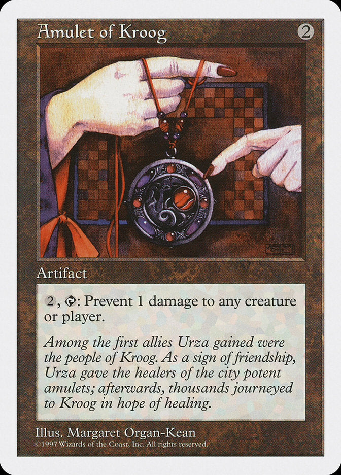 Amulet of Kroog [Fifth Edition] - Magic: The Gathering - Card Brawlers | Quebec | Canada |