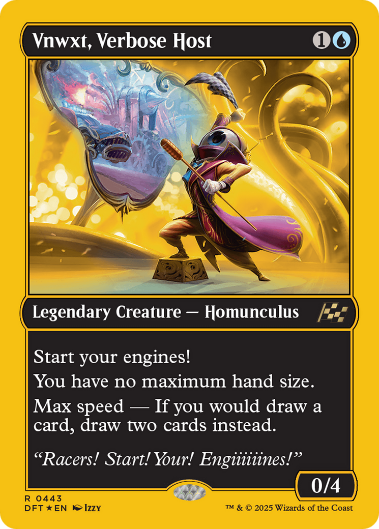 Vnwxt, Verbose Host (First-Place Foil) [Aetherdrift] - Magic: The Gathering - Card Brawlers | Quebec | Canada |