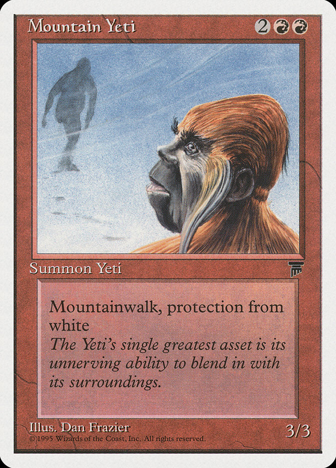 Mountain Yeti [Chronicles] - Magic: The Gathering - Card Brawlers | Quebec | Canada |